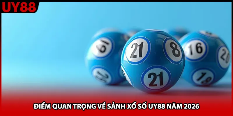 Điểm quan trọng về sảnh xổ số UY88 năm 2026